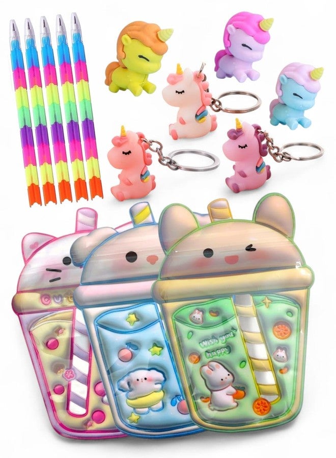 Tera13 TERA 13 24 Pcs Best Kanjak Return Gifts For Kanya Pujan Navratri ( Combo Of 4 Item ) Unicorn Theme School Party Combo Pack, Birthday Return Gifts For Kids of All Age Group - Image 1